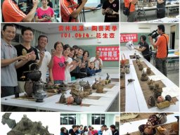 P025 2012.6.14.虎尾社大陶藝課-花生壺-中臺灣生活網-雲林新聞中心記者李明彥先生採訪(佳聯有線電視公司)(教學日誌)